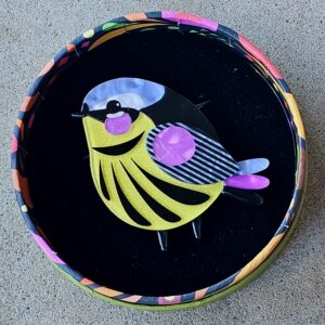 Erstwilder Brooch – The Melodious Magnolia Warbler