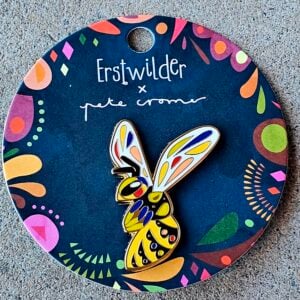 Erstwilder Enamel Pin – The Youthful Yellowjacket