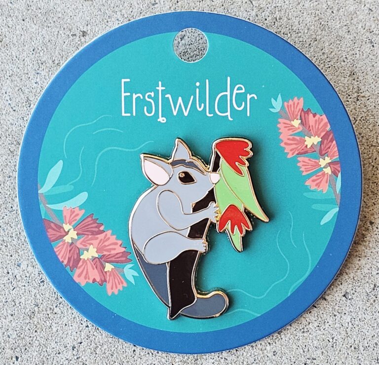 Erstwilder Enamel Pin Penny The Possum Campbells Online Store 