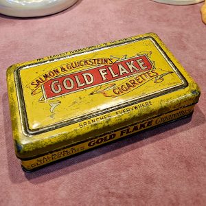 Cigarette Tin – Gold Flake