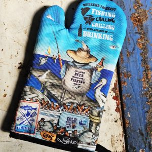 Oven/BBQ Mitt – Fishing