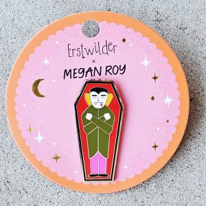 Erstwilder Enamel Pin – Cozy Coffin