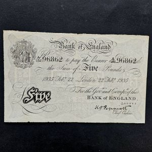 Operation Bernhard Five Pound Note