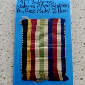 Baltimore American Medal Ribbon 1917