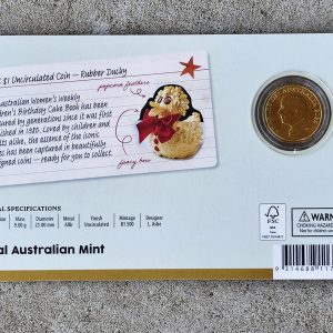 Australian One Dollar Coin – Rubber Ducky