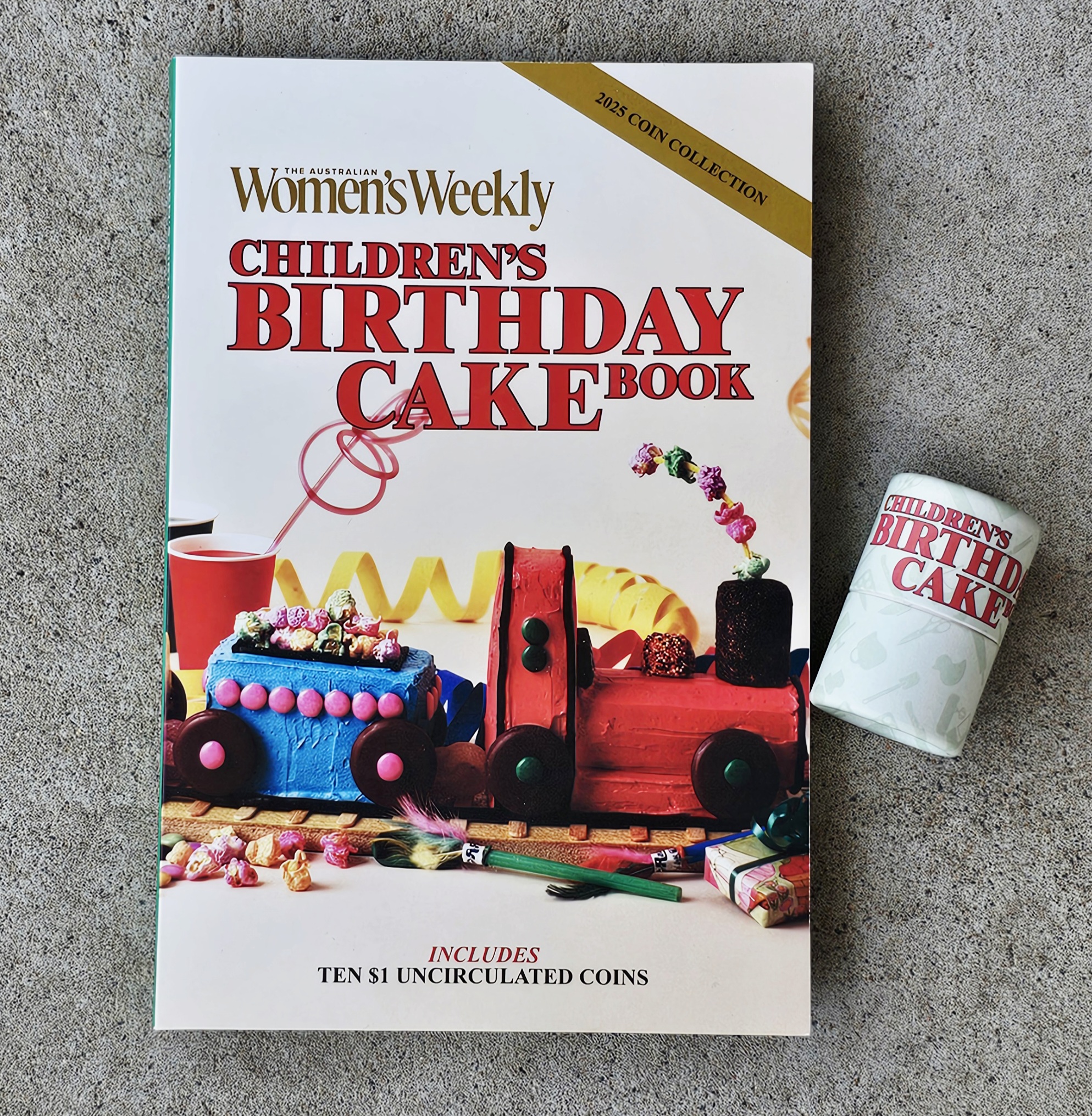 Australian Collector Coin Set - Birthday Cake Folder - morpeth antique centre hunter valley region australian royal mint women's weekly collector coin set 45th anniversary birthday cake one dollar two children party hip hip hooray anniversary limited edition