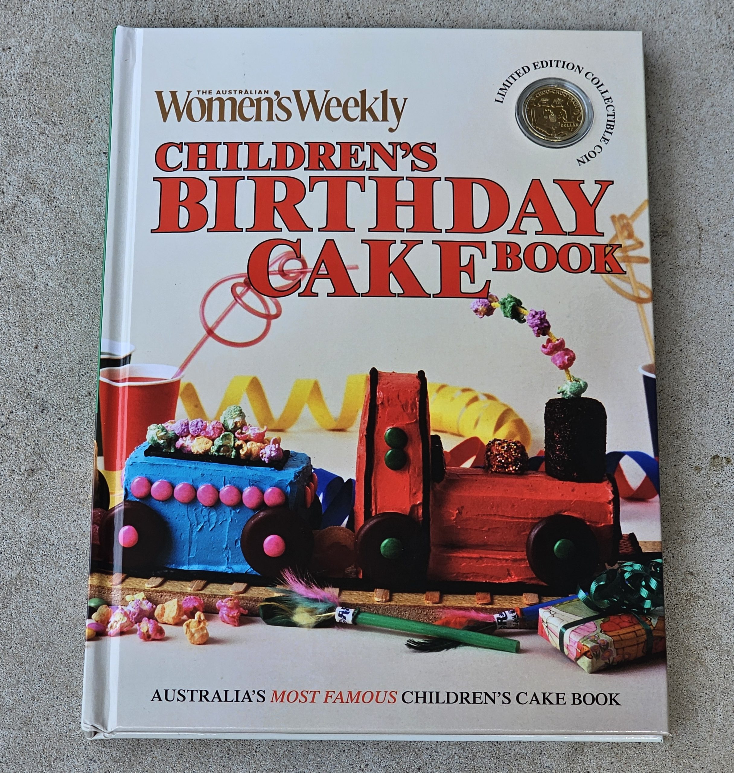 Australian One Dollar Collector Coin & Book - morpeth antique centre hunter valley region australian royal mint women's weekly collector coin set 45th anniversary birthday cake one dollar two children party hip hip hooray anniversary limited edition