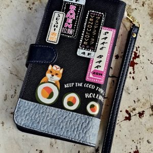 Vendula Flip Phone Case – Sushi Shop Navy
