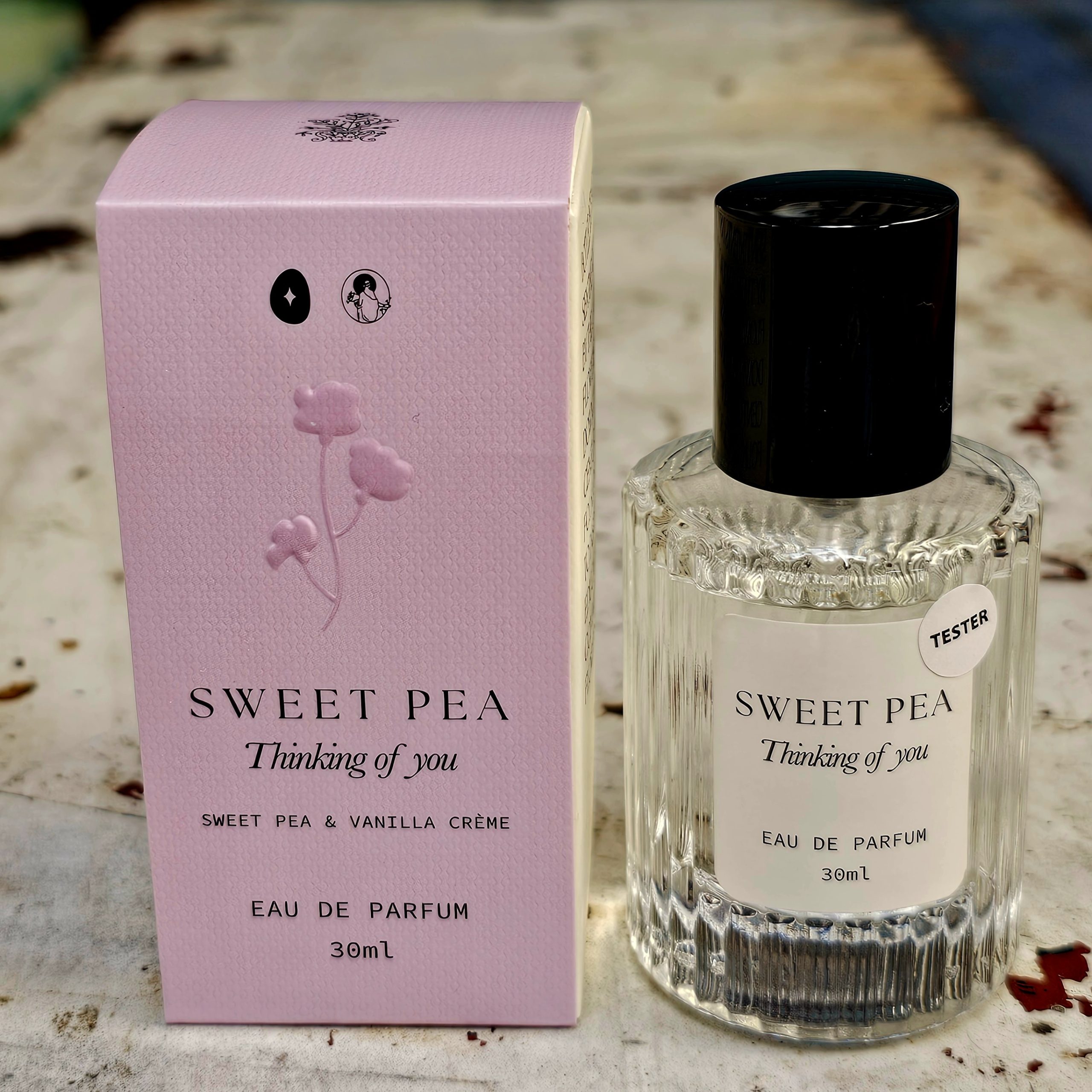 Eau de Parfum - Sweet Pea - morpeth gift gallery hunter valley morpeth language of flowers eau de parfum studio solhydrangea sunflower daffodil sweet pea