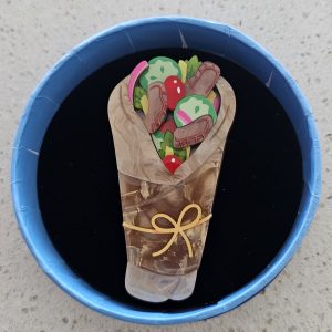 Erstwilder Brooch – Gyros on the Go