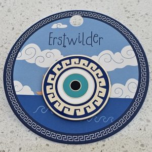 Erstwilder Enamel Pin – Evil Eye Amulet