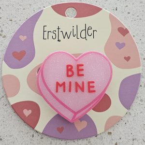 Erstwilder Mini Brooch – Be Mine