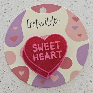Erstwilder Mini Brooch – Sweetheart