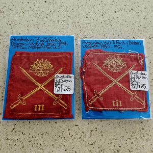 Australian 3rd Infantry Division Victoria Formation Patch