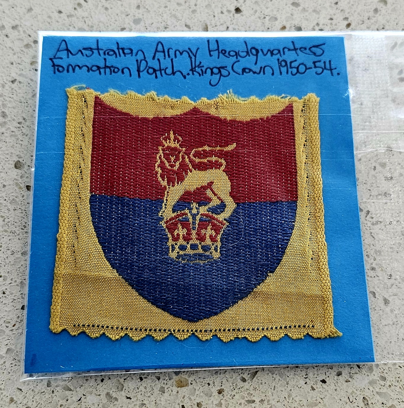 Australian Army Headquarters Formation Patch - Australian Army Headquarters Formation Patch