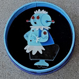Erstwilder Brooch – Rosie the Robot