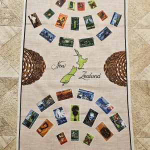 Teatowel – New Zealand Postage Stamps