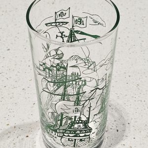 SWanky Swig Glass – Ship Green