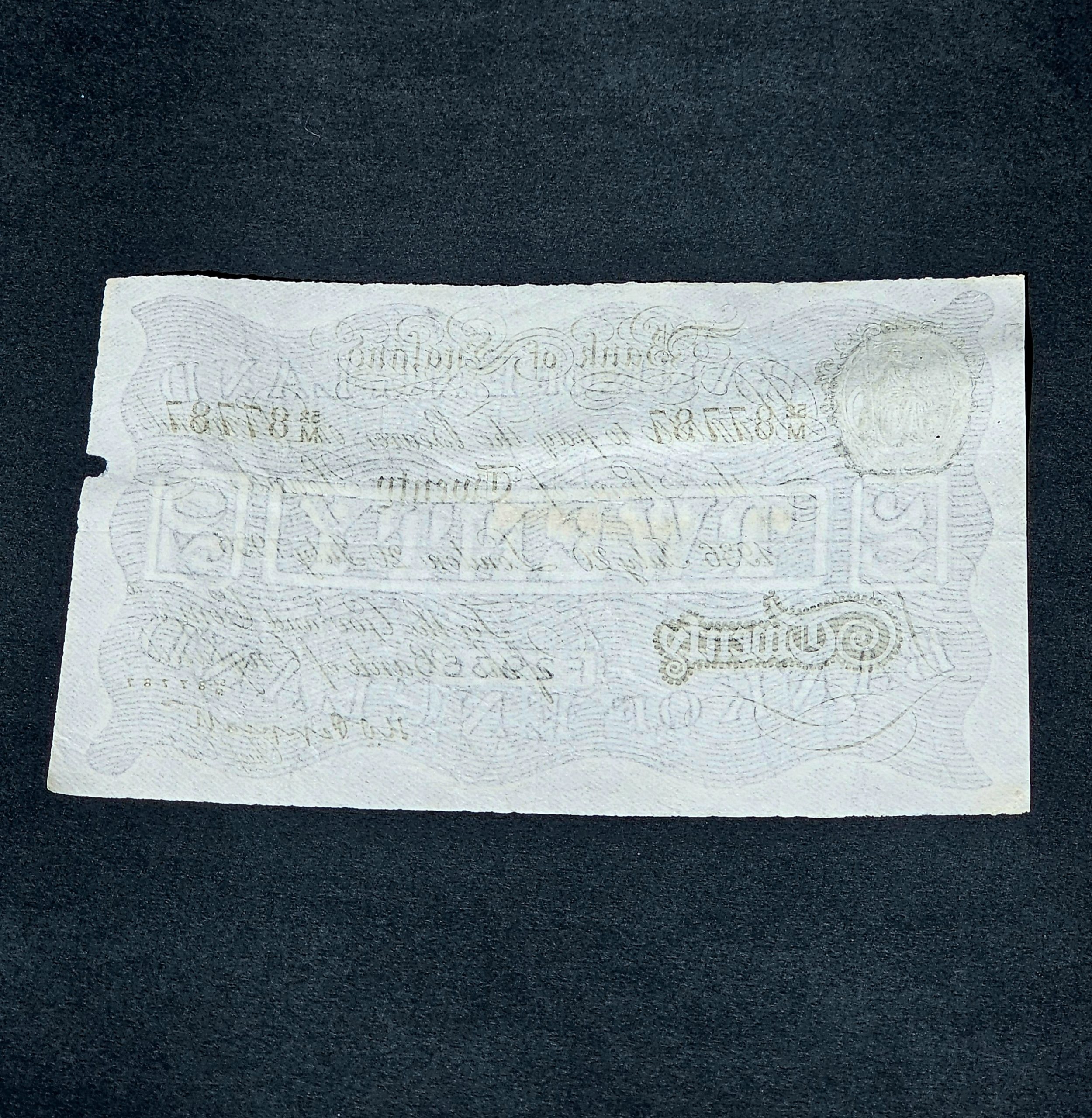Operation Bernhard Twenty Pound Note - morpeth antique centre hunter valley region peaky blinders immortal man operation bernhard forged five ten twenty fifty pound note nazi germany third reich concentration camp produced world war two WWII bank england air drop