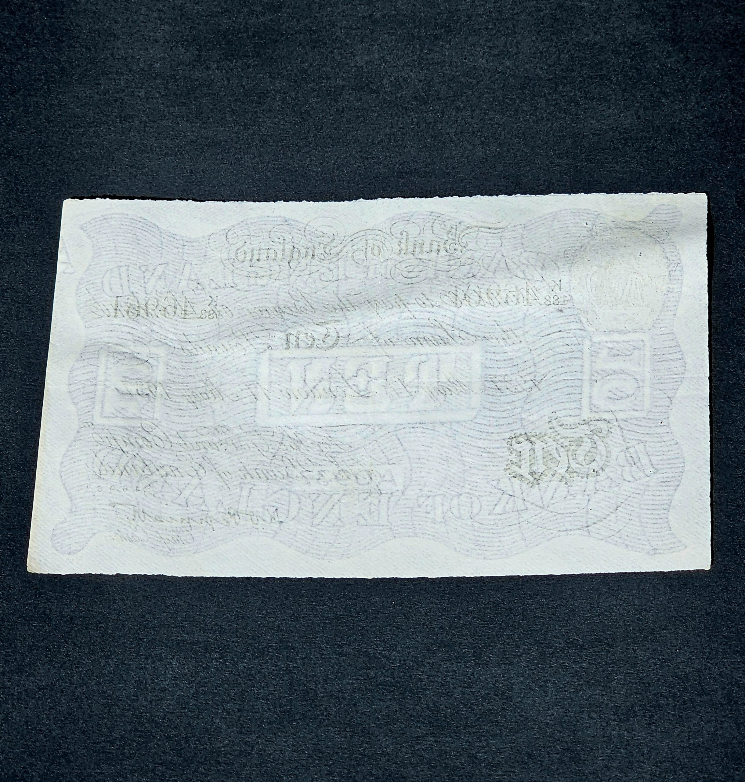 Operation Bernhard Ten Pound Note - morpeth antique centre hunter valley region peaky blinders immortal man operation bernhard forged five ten twenty fifty pound note nazi germany third reich concentration camp produced world war two WWII bank england air drop