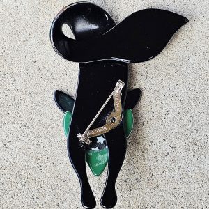 Lea Stein – Fox Brooch