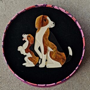 Erstwilder Double Brooch – Paw by Paw