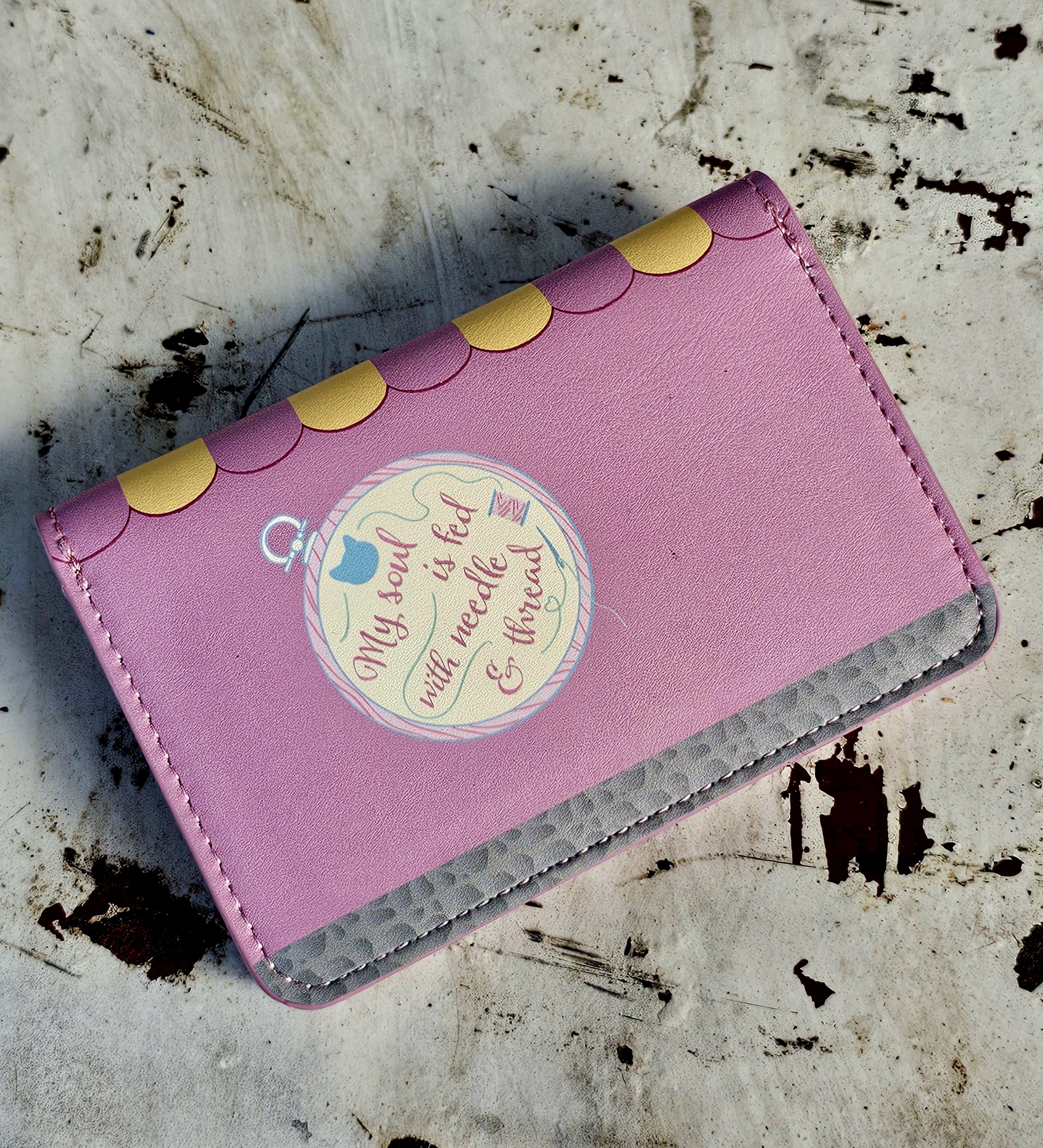 Vendula Card Wallet - Sewing Shop - morpeth antique centre hunter valley region vendula london collectable grab grace phone pouch kate card coin zip wallet purse handbag cotton reel sewing shop store little