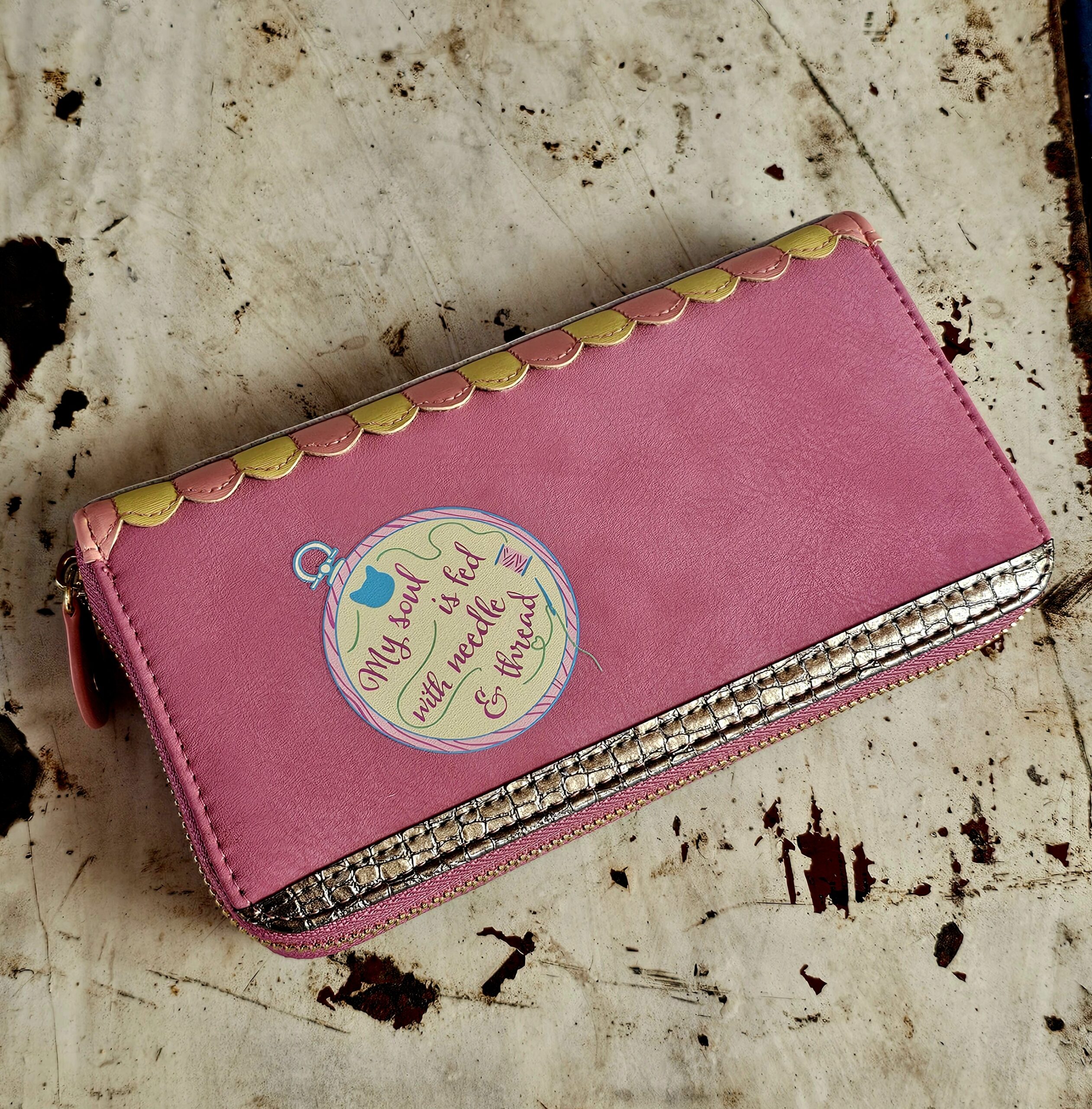 Vendula Zip Around Wallet - Sewing Shop - morpeth antique centre hunter valley region vendula london collectable grab grace phone pouch kate card coin zip wallet purse handbag cotton reel sewing shop store little