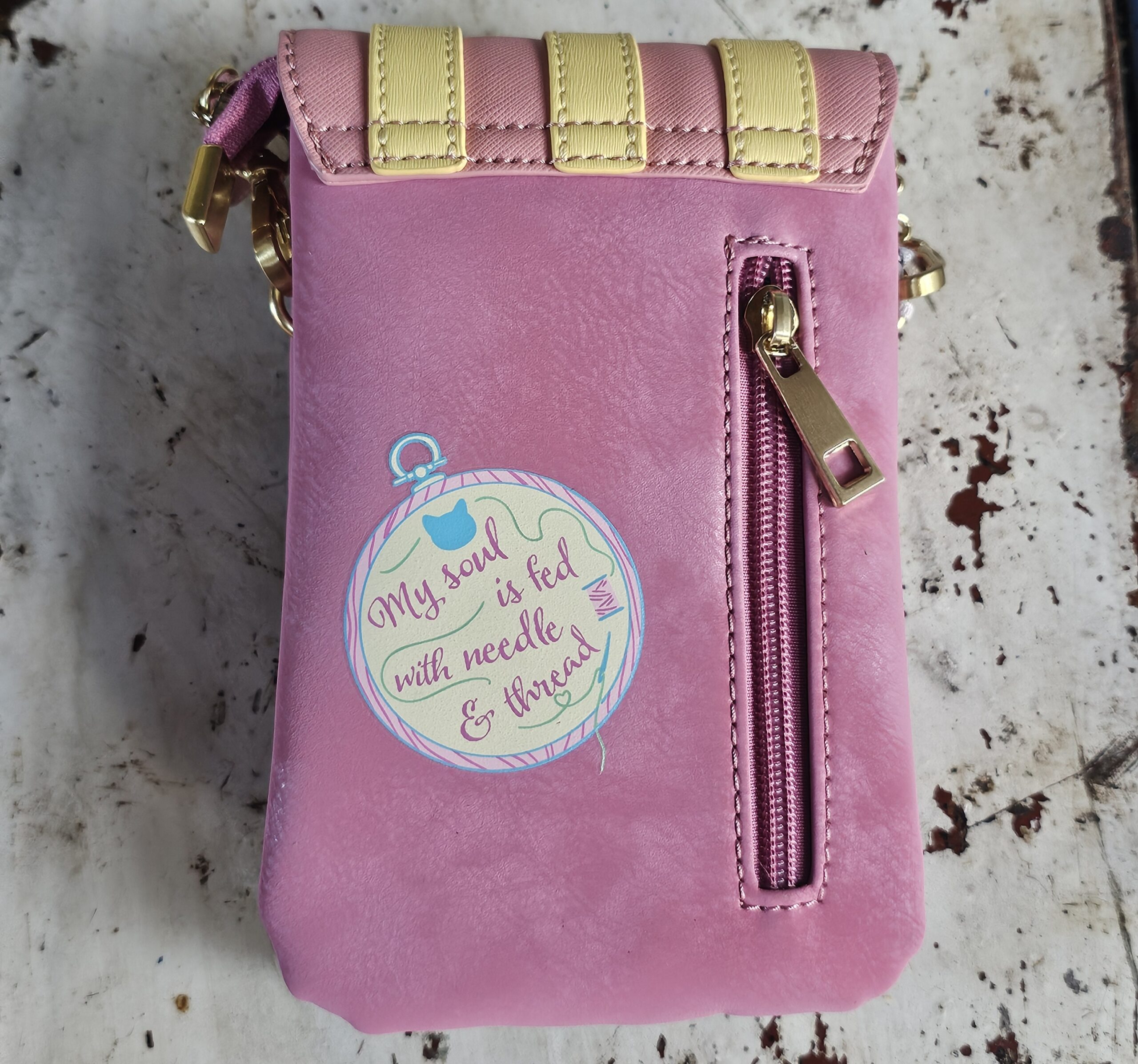 Vendula Phone Pouch - Sewing Shop - morpeth antique centre hunter valley region vendula london collectable grab grace phone pouch kate card coin zip wallet purse handbag cotton reel sewing shop store little