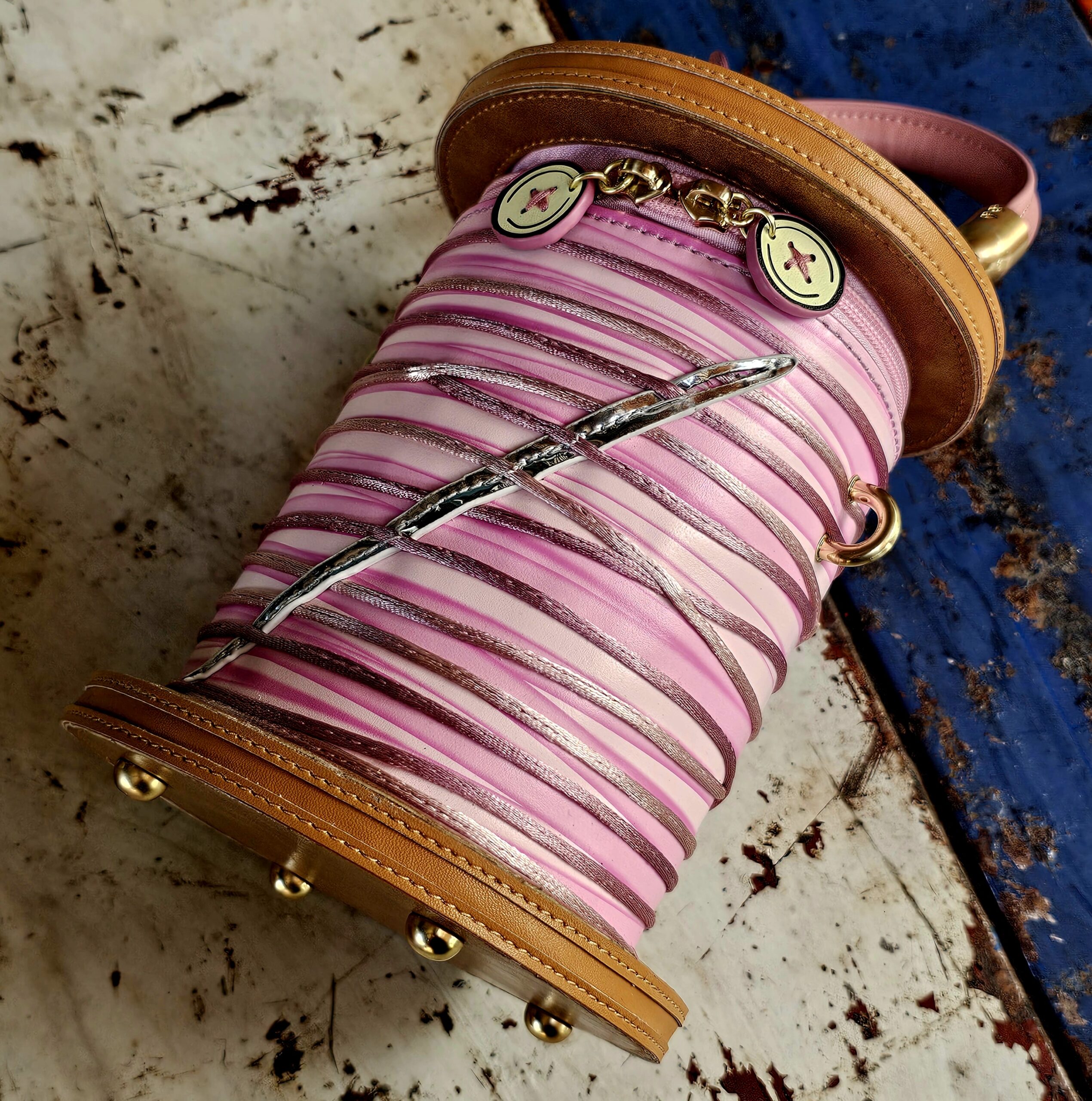 Vendula Bag - Cotton Reel - morpeth antique centre hunter valley region vendula london collectable grab grace phone pouch kate card coin zip wallet purse handbag cotton reel sewing shop store little