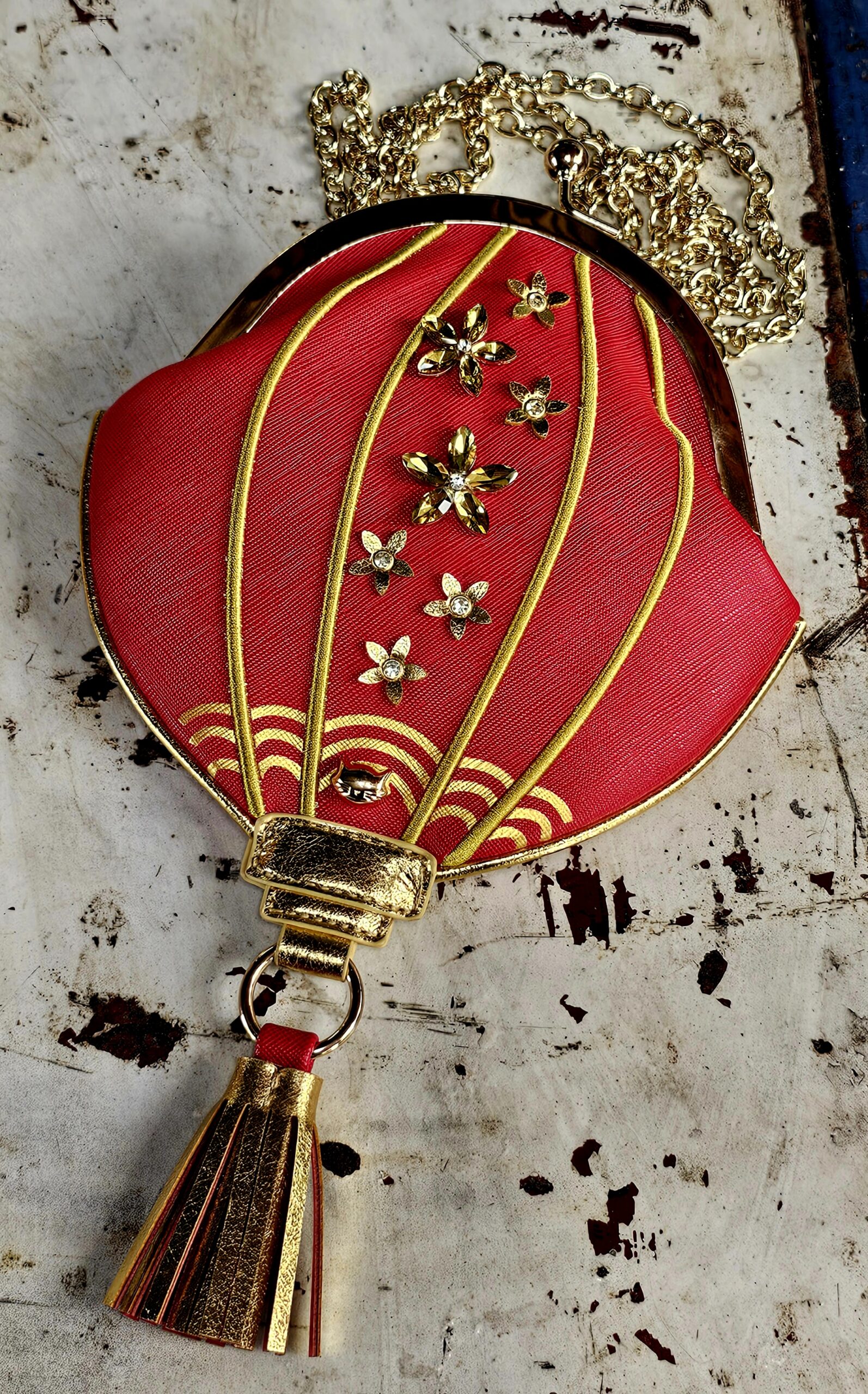 Vendula Clip Bag - Lucky Lantern Shop - morpeth antique centre hunter valley region vendula london collectable grab grace phone pouch kate card coin zip wallet purse handbag bea up away hot air balloons above the clouds lucky lantern chinese new year horse