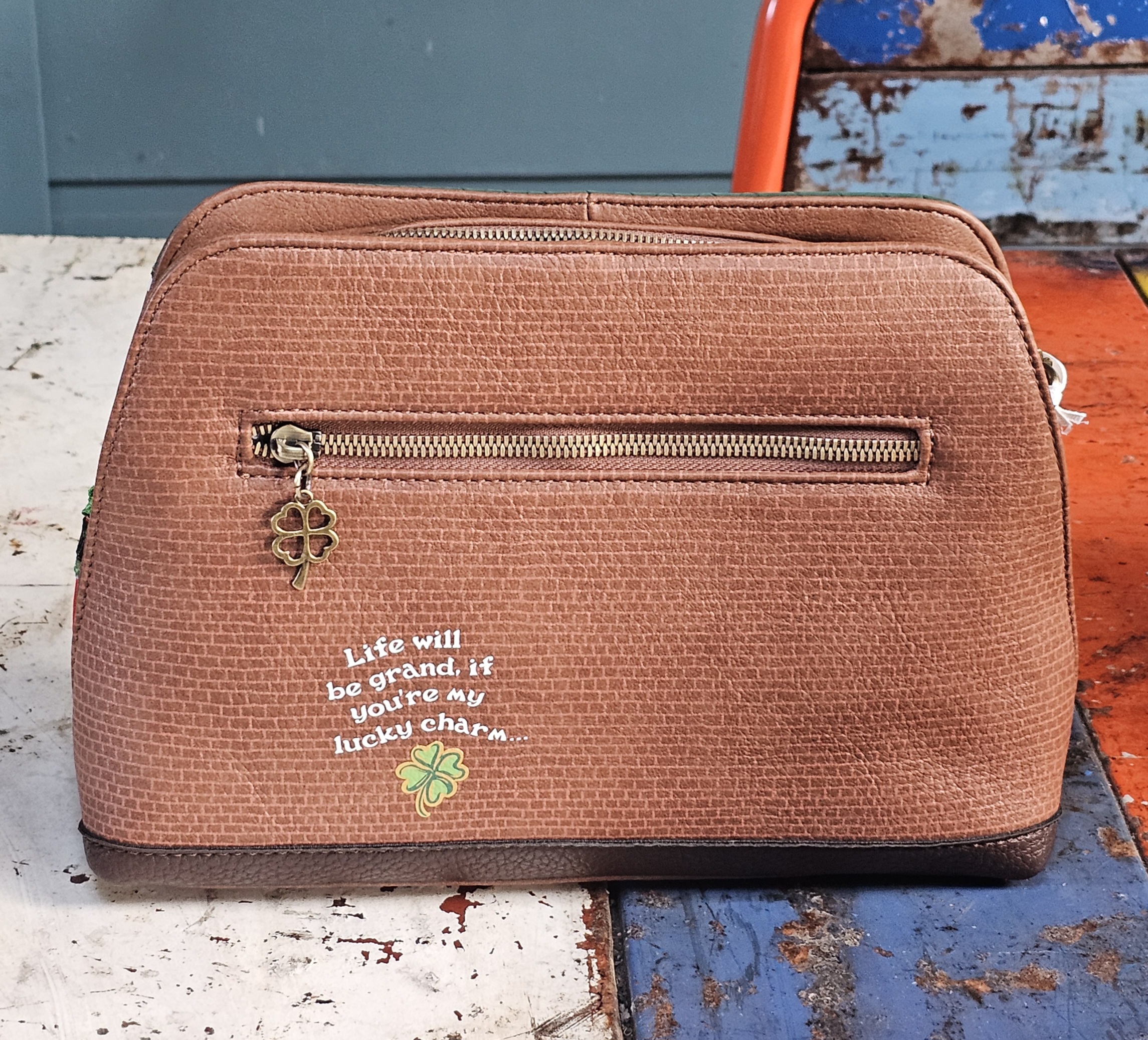 Vendula Luna Bag - The Clover Inn - morpeth antique centre hunter valley region vendula london collectable grab grace phone pouch kate card coin zip wallet purse handbag bea up away hot air balloons above the clouds lucky lantern chinese new year horse clover inn hotel pub