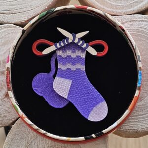 Erstwilder Brooch – Sock it to Me