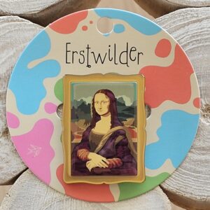 Erstwilder Mini Brooch – Da Vinci (Mona Lisa)