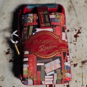 Vendula Phone Pouch – Bookshelf