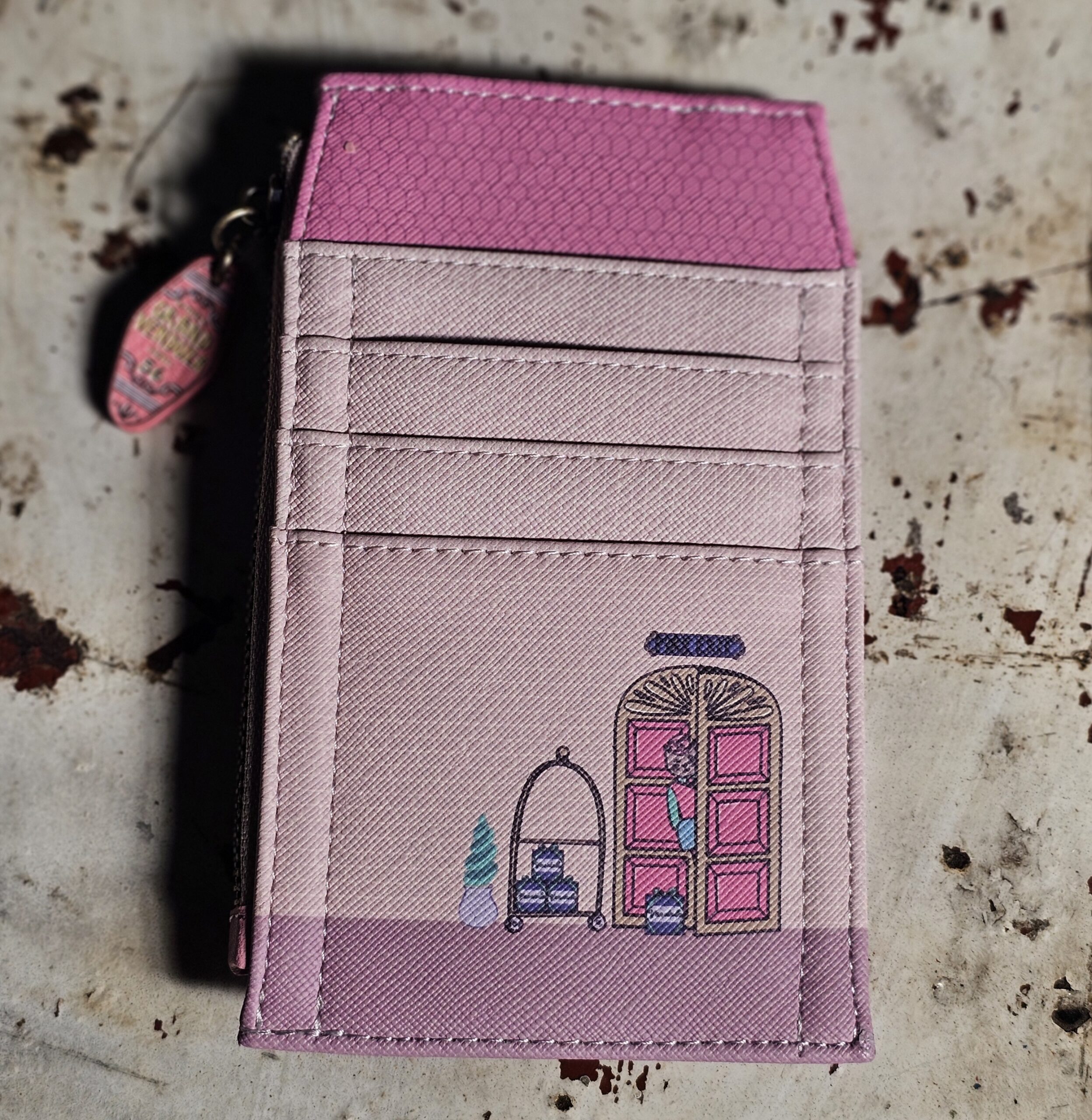 Vendula Coin & Card Purse - Grand Hotel - morpeth gift gallery hunter valley region vendula handbag pouch wallet coin purse cassie grand hotel boulevard willow reception bell suitcase stack book evie phone