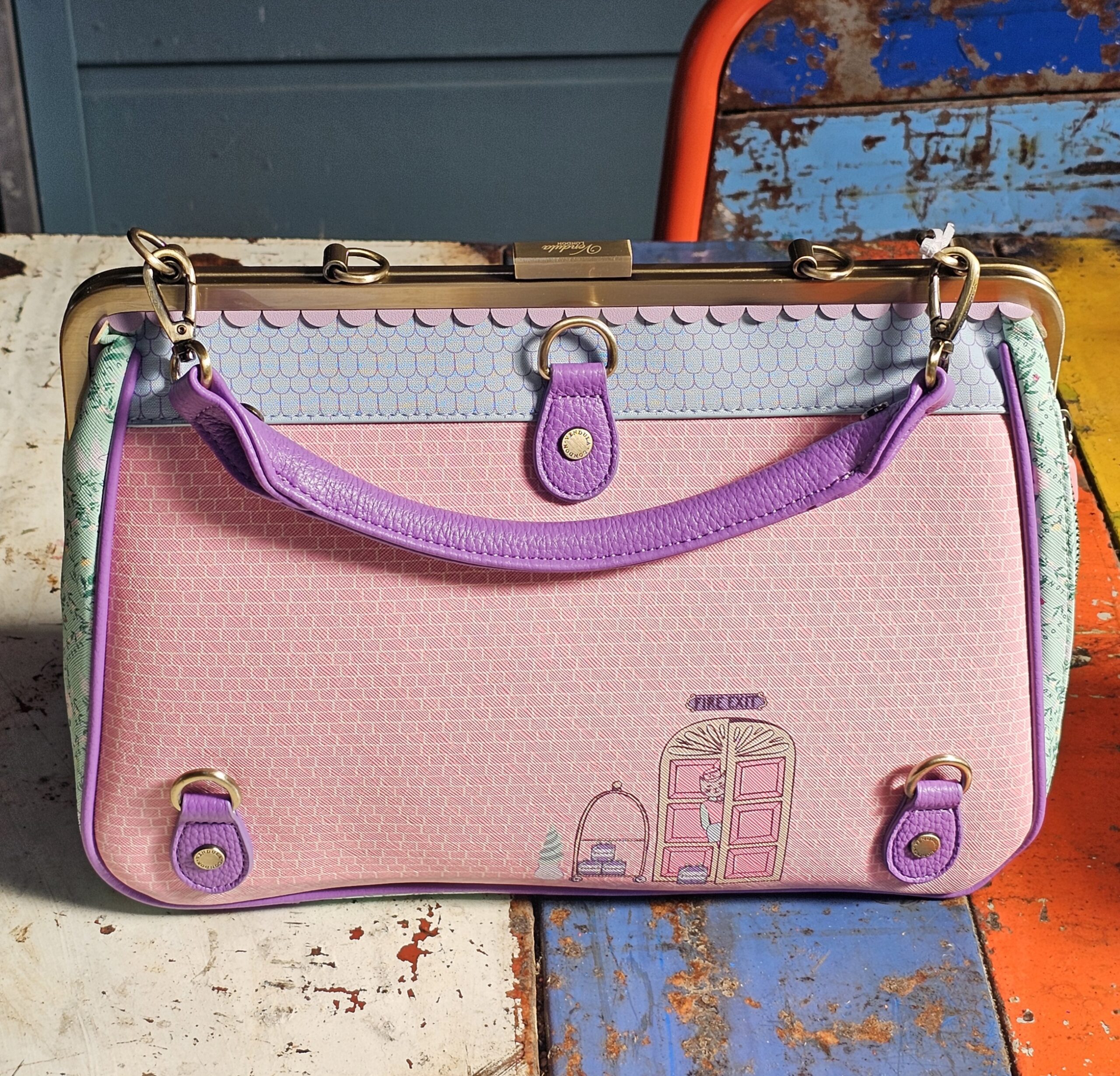 Vendula Willow Bag - Grand Hotel - morpeth gift gallery hunter valley region vendula handbag pouch wallet coin purse cassie grand hotel boulevard willow reception bell suitcase stack book evie phone