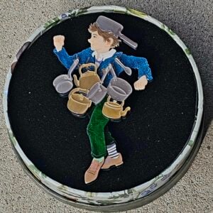 Erstwilder Brooch – Saucepan Man
