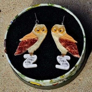 Erstwilder Earrings – Barny Owl