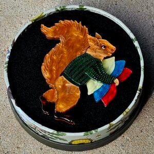 Erstwilder Brooch – Red Squirrel