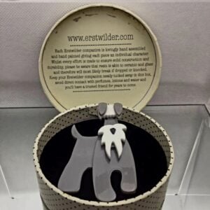 Erstwilder Brooch – The Schnauzer & Klaus