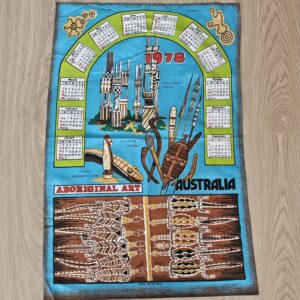 Teatowel – Calendar 1978