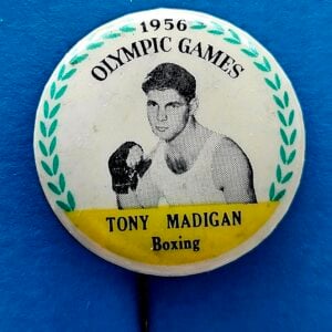 Olympic Games Badge – Tony Madigan