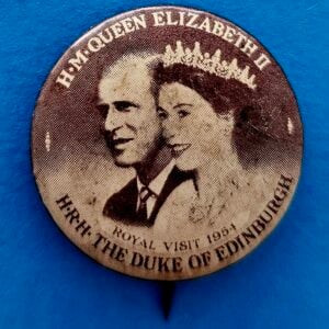 Australian Royal Tour 1954 Badge