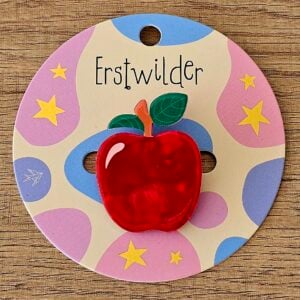 Erstwilder Mini Brooch – Apple