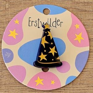 Erstwilder Mini Brooch – Wizard Hat