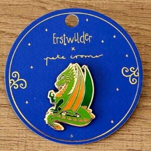 Erstwilder Enamel Pin – Impressive Scale