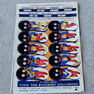 Robertson Golly Completed Coupon Page