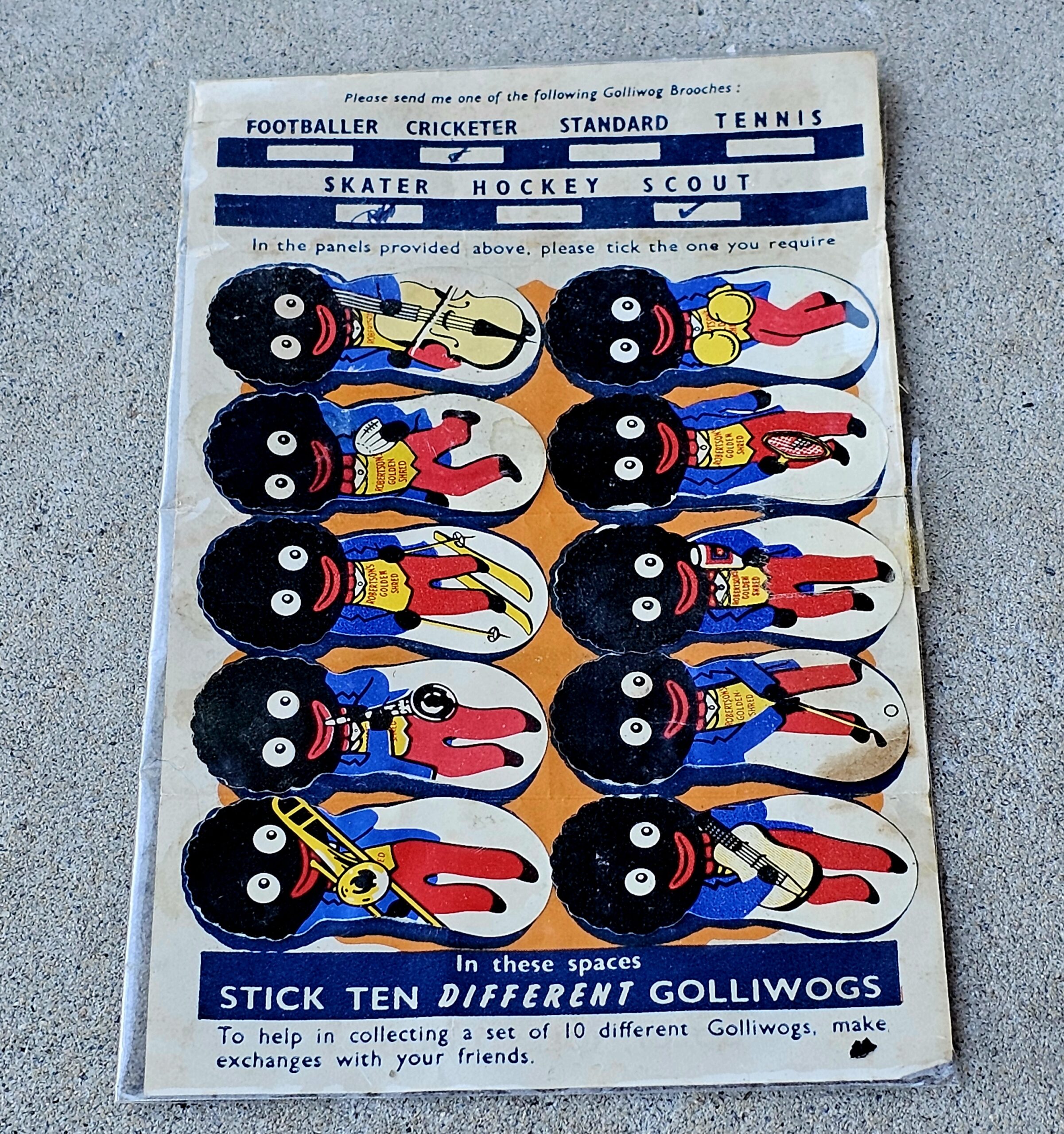 Robertson Golly Completed Coupon Page - Robertson Golly Completed Coupon Page