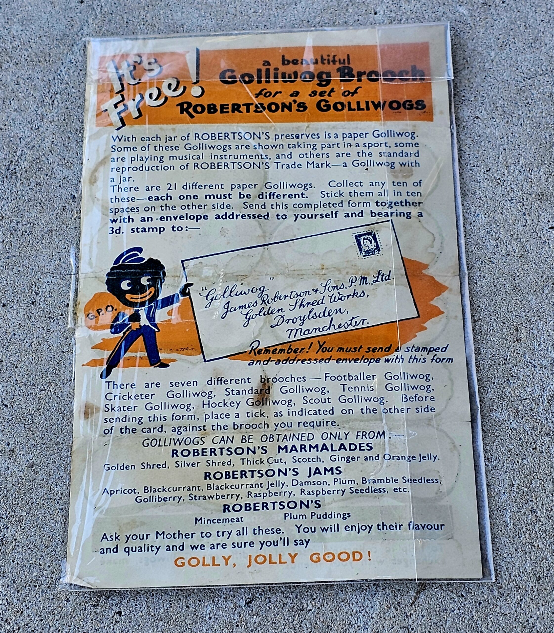Robertson Golly Completed Coupon Page - Robertson Golly Completed Coupon Page - Image 2